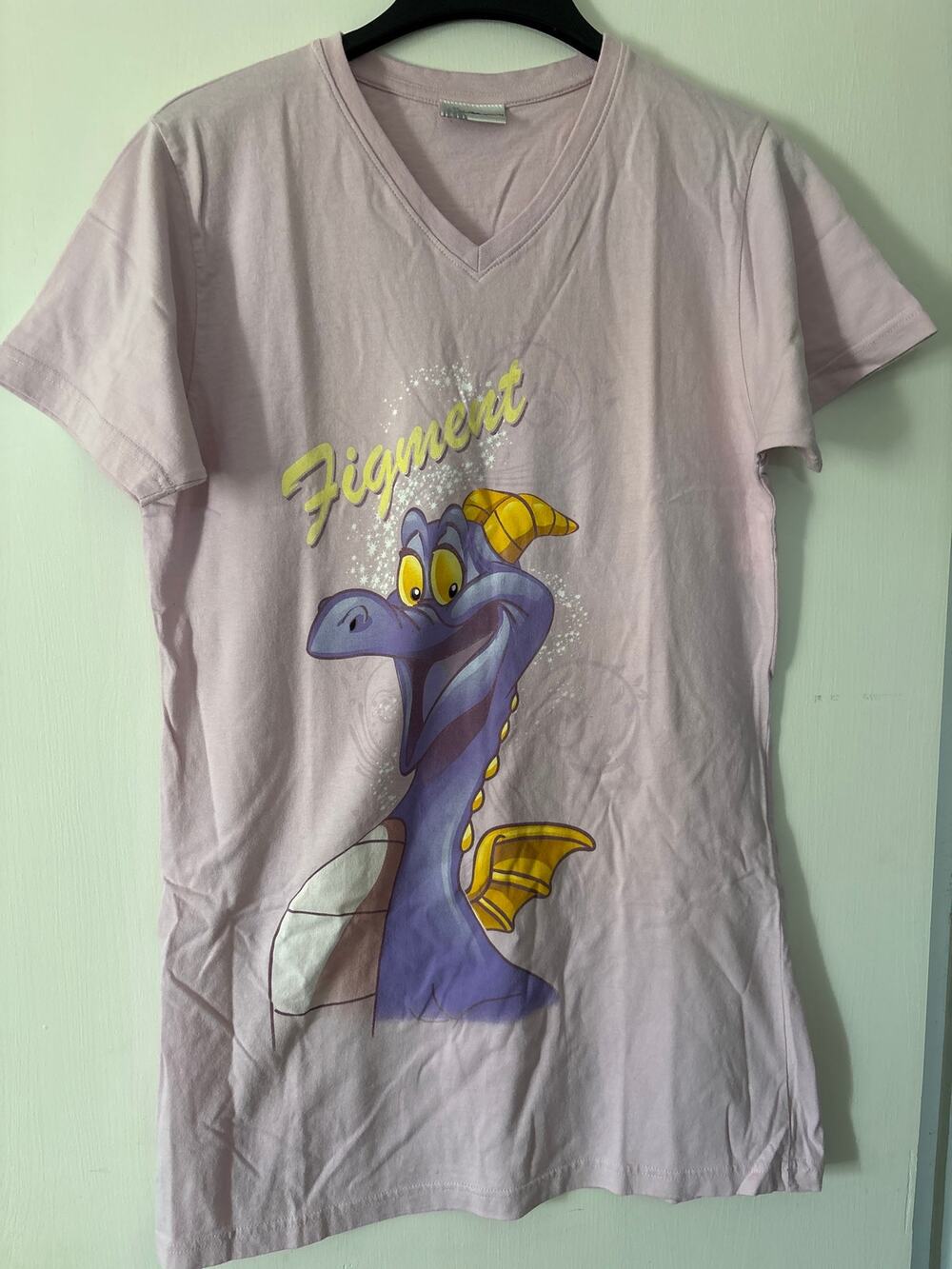 Wald Disney World Figment Dragon Nightgown Sleep Shirt One Size